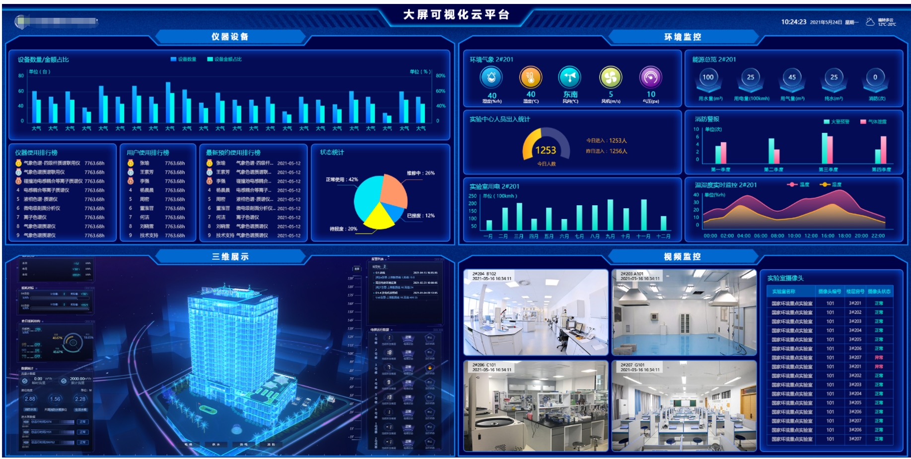 实验室管理页面2